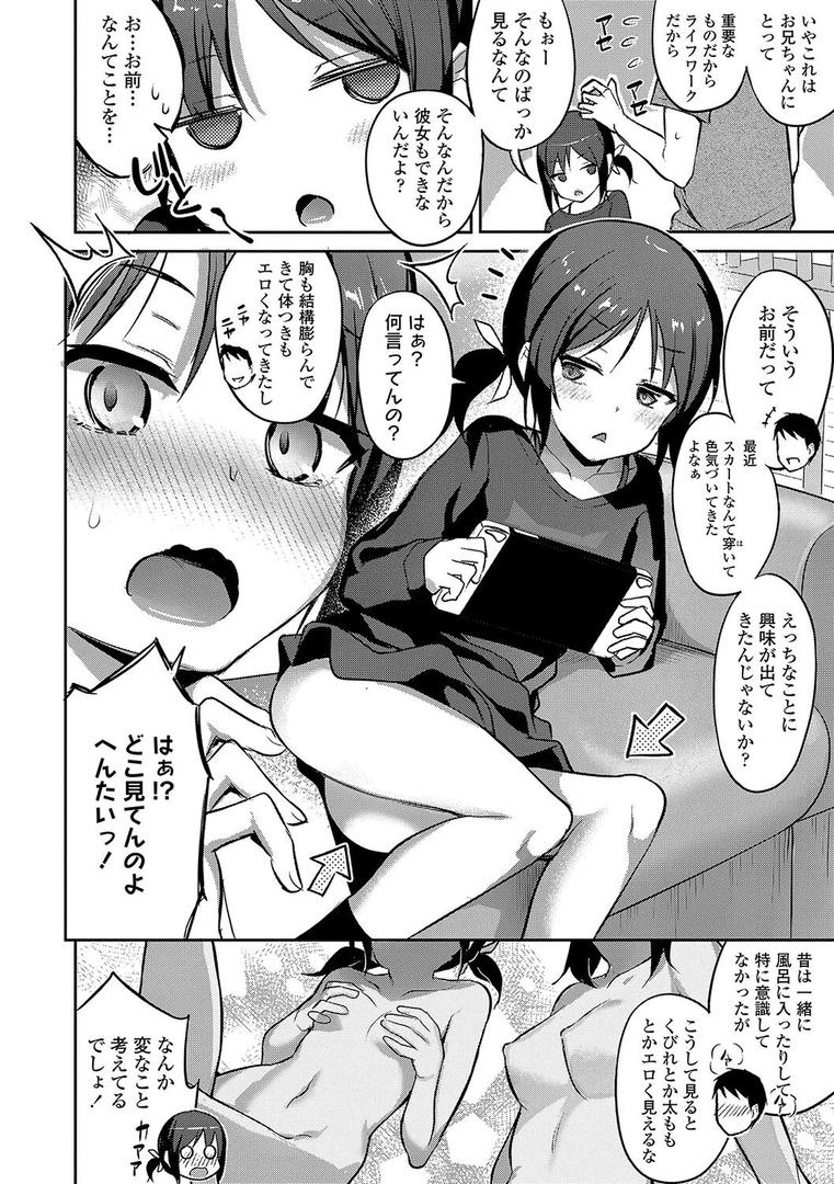 【エロ漫画】嫌がる妹を押し倒してイロイロとえっちなことをしたい！【FANZA限定特典付き】（はやけ）【b425aakkg00584】