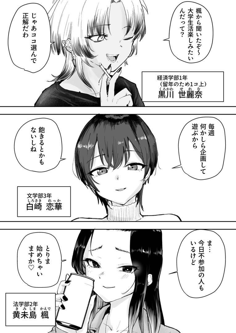 【エロ漫画】童貞ボッチの僕はヤリサーに入ってしまったらしい(1)【18禁】(サザンガク)【k740aplst07623】 【エロ漫画】童貞ボッチの僕はヤリサーに入ってしまったらしい(1)【18禁】(サザンガク)【k740aplst07623】