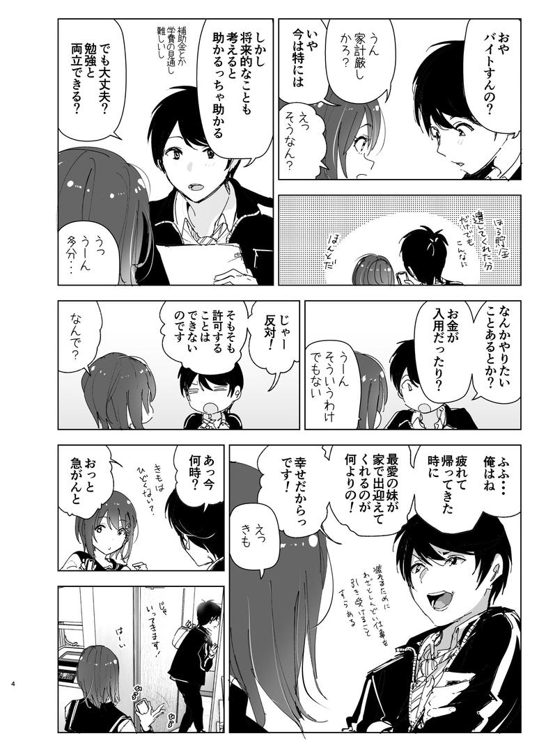 【エロ漫画】兄のことが大好きな妹の話（なかにしゆうた）【s166aritr00786】