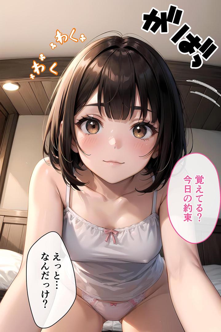 【エロ漫画】いちゃLOVE純情ベッドルーム 〜デート前、可憐な彼女に我慢できなくて〜 モザイク版（ラビットフット）【s594allud00091】