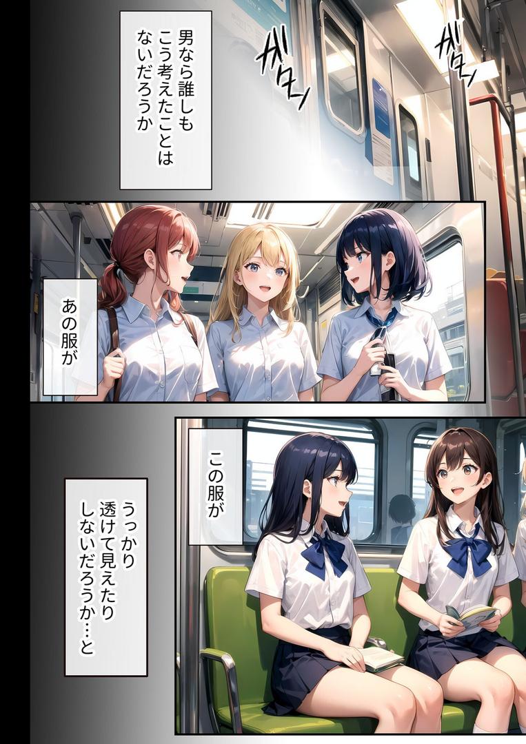 【エロ漫画】陰キャの僕、透視の力を手に入れる。デラックス! 〜最凶能力で学園ハーレム化計画〜 モザイク版(ラビットフット)【s594allud01393】 【エロ漫画】陰キャの僕、透視の力を手に入れる。デラックス! 〜最凶能力で学園ハーレム化計画〜 モザイク版(ラビットフット)【s594allud01393】