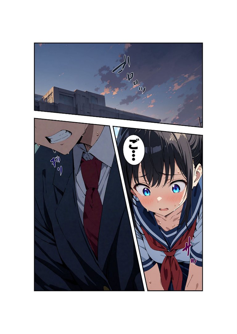 【全4作収録】びしょ濡●●● セット版 〜この子たち…気が狂うまで雨の中●されます〜 モザイク版｜ばななメモリアル｜エロ漫画 3ページ目