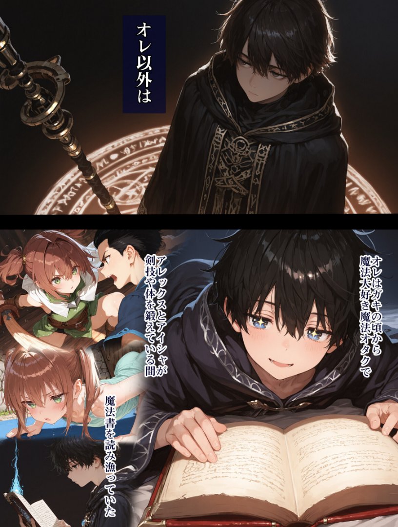 【エロ漫画】幼馴染冒険者パーティーのお荷物魔法使いオレ 失われた高等魔法スリープを覚えて皆にようやく恩返し!と思ったけど性欲を抑えきれずパーティーメンバーの眠姦孕ませレ○プに使ってしまう◆【モザイク版】(EchicalH)【s886atrlw01108】 幼馴染冒険者パーティーのお荷物魔法使いオレ 失われた高等魔法スリープを覚えて皆にようやく恩返し!と思ったけど性欲を抑えきれずパーティーメンバーの眠姦孕ませレ○プに使ってしまう◆【モザイク版】|EchicalH|エロ漫画 8ページ目