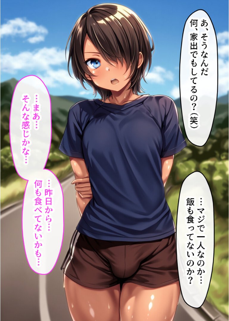 【エロ漫画】日焼け美少女とイチャラブ中出し。出張先の田舎で助けたボーイッシュ女子とのSEX記録【モザイク版】(黒糖サムライ)【s886atrlw01115】 日焼け美少女とイチャラブ中出し。出張先の田舎で助けたボーイッシュ女子とのSEX記録【モザイク版】|黒糖サムライ|エロ漫画 9ページ目