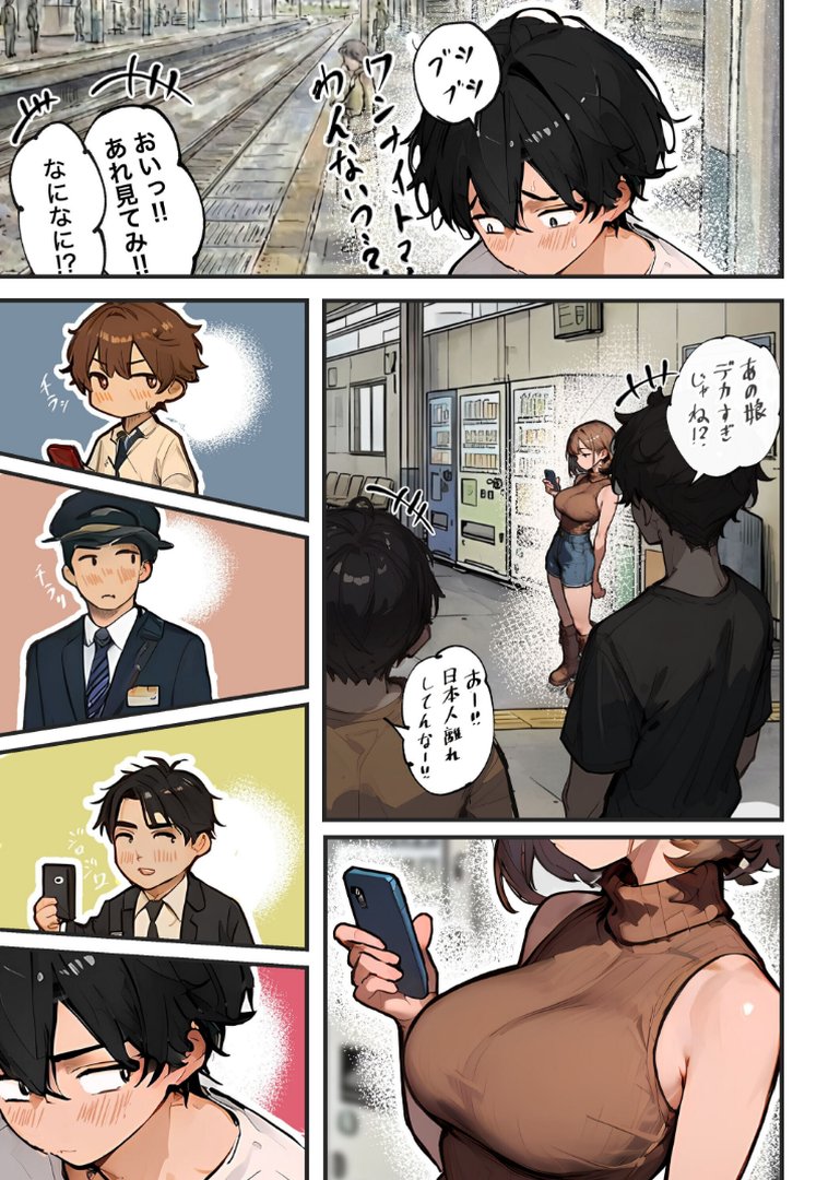 巨乳ガチャ当てちゃいました。2【白抜き修正版】｜すぺると小麦｜エロ漫画 8ページ目