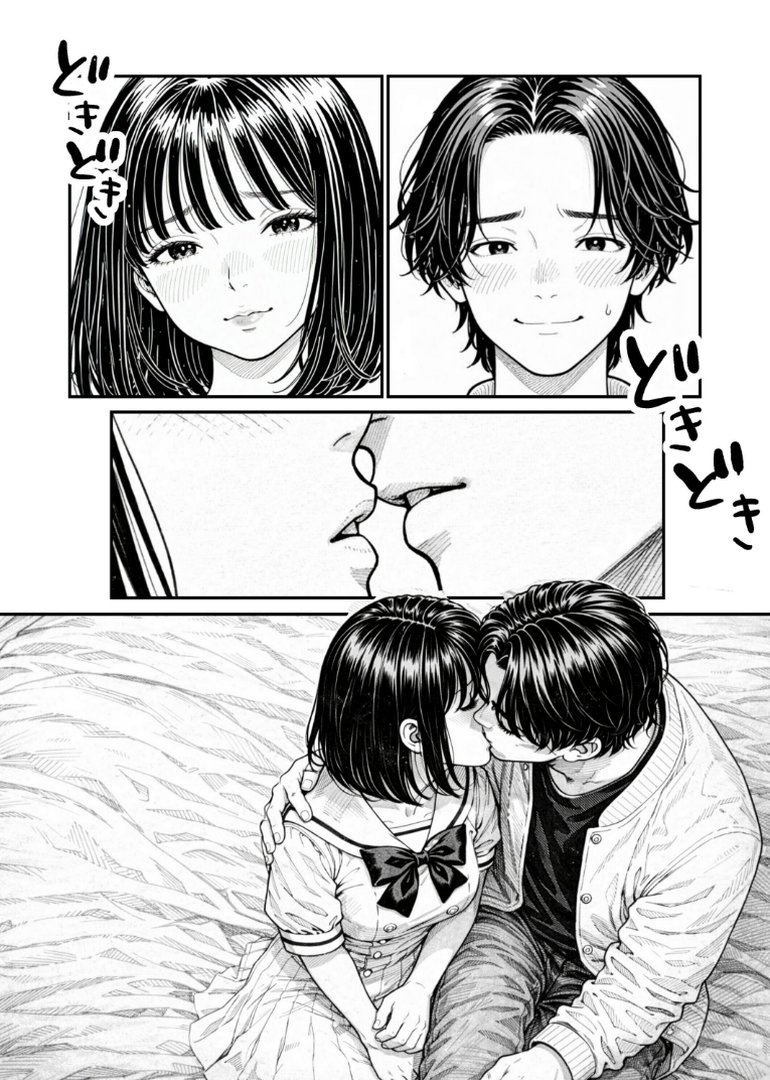 ふたりの彼氏【白抜き修正版】｜イロドリ｜エロ漫画 2ページ目