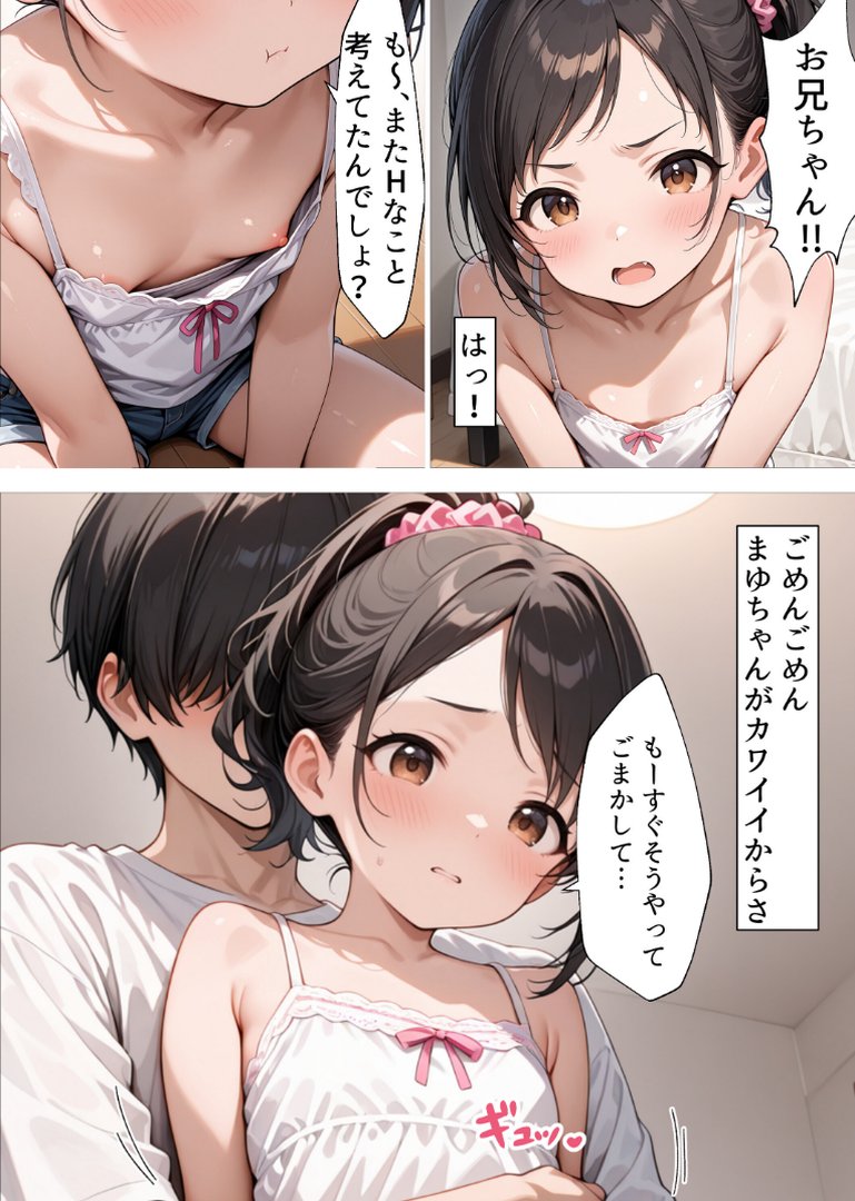 お兄ちゃんのためならメスガキにだってなれるんだからねっ！【モザイク版】｜メスガキっ娘ぐらし｜エロ漫画 2ページ目