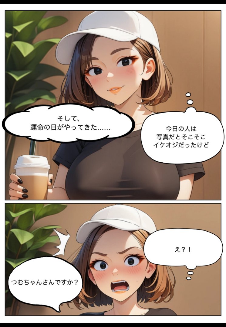 【エロ漫画】パパ活女子・中谷紬(24)がキモおじのデカチンに沼るまでの話。【棒消し修正版】(れっさーぱんだ。)【s886atrlw01361】 パパ活女子・中谷紬(24)がキモおじのデカチンに沼るまでの話。【棒消し修正版】|れっさーぱんだ。|エロ漫画 3ページ目