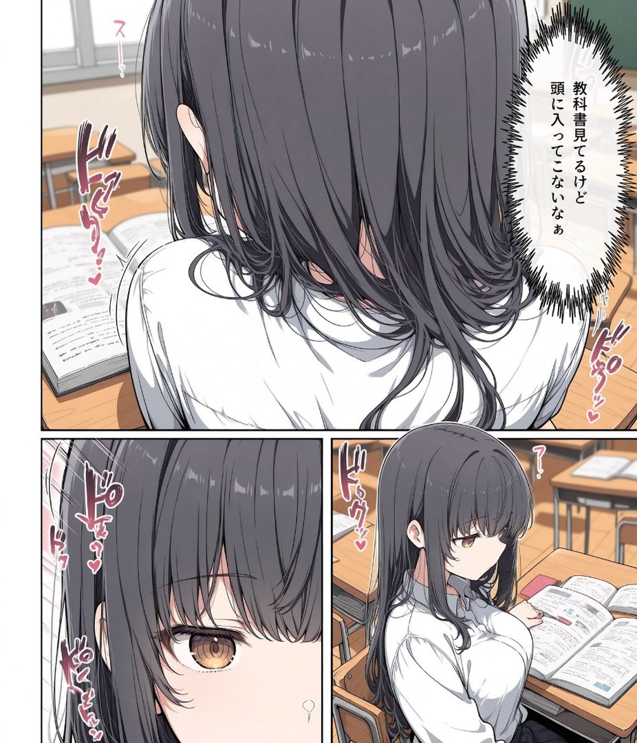 真面目な女子校生が朝の満員電車で執拗に痴●された話【モザイク版】｜かわいいラボ｜エロ漫画 10ページ目
