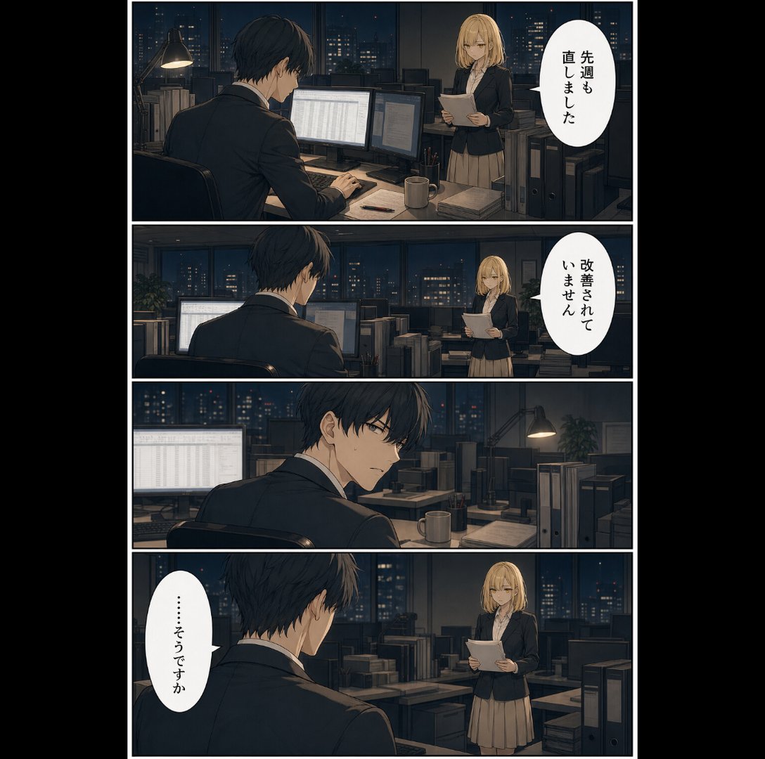 【エロ漫画】オフィスで逆襲!理不尽パワハラに耐えかねた部下が爆乳を犯し肉奴●に落とす一夜【モザイク版】(かわいいラボ)【s886atrlw01386】 オフィスで逆襲!理不尽パワハラに耐えかねた部下が爆乳を犯し肉奴●に落とす一夜【モザイク版】|かわいいラボ|エロ漫画 3ページ目
