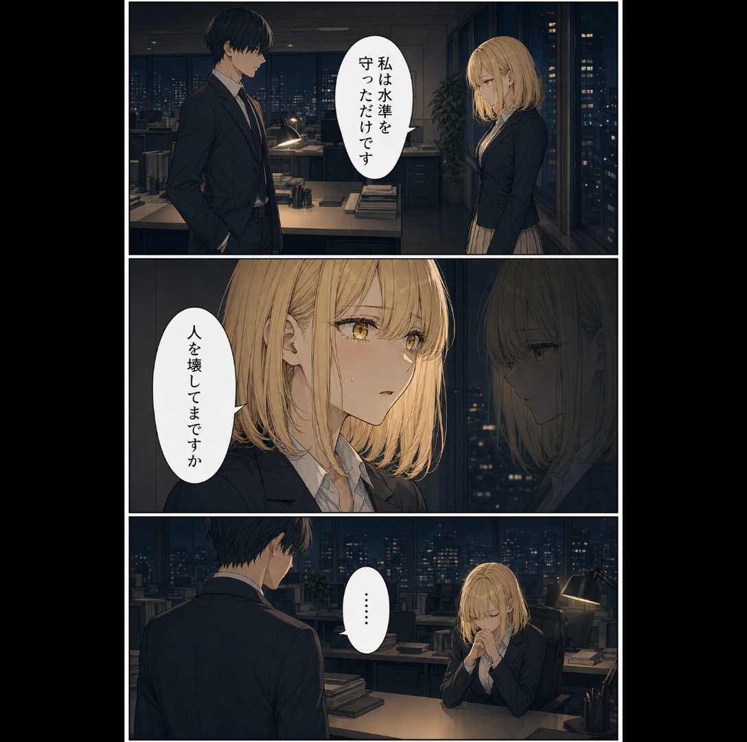 【エロ漫画】オフィスで逆襲!理不尽パワハラに耐えかねた部下が爆乳を犯し肉奴●に落とす一夜【モザイク版】(かわいいラボ)【s886atrlw01386】 オフィスで逆襲!理不尽パワハラに耐えかねた部下が爆乳を犯し肉奴●に落とす一夜【モザイク版】|かわいいラボ|エロ漫画 8ページ目