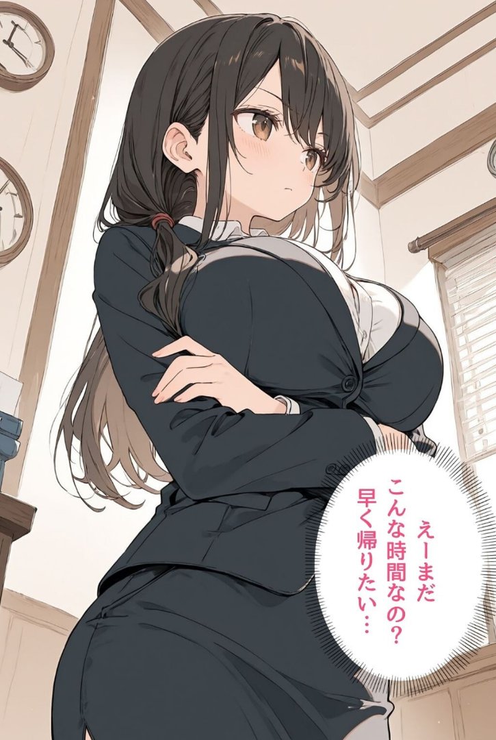 スーツ姿の美人OLが強盗の凶器よりチ○ポに屈服…完全メス落ち【モザイク版】｜かわいいラボ｜エロ漫画 6ページ目