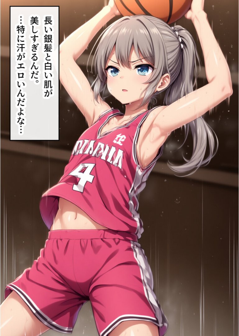 男の娘とびしょ濡れSEX。美少女の選手をチンポでわからせる！【モザイク版】｜黒糖サムライ｜エロ漫画 1ページ目
