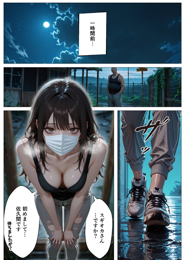 もう死ぬから好きに犯して【モザイク版】｜オナット製造｜エロ漫画 2ページ目