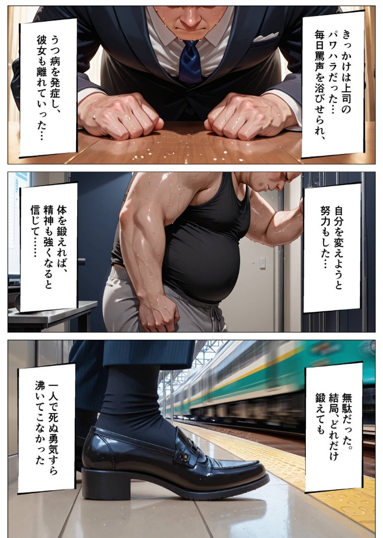 もう死ぬから好きに犯して【モザイク版】｜オナット製造｜エロ漫画 4ページ目