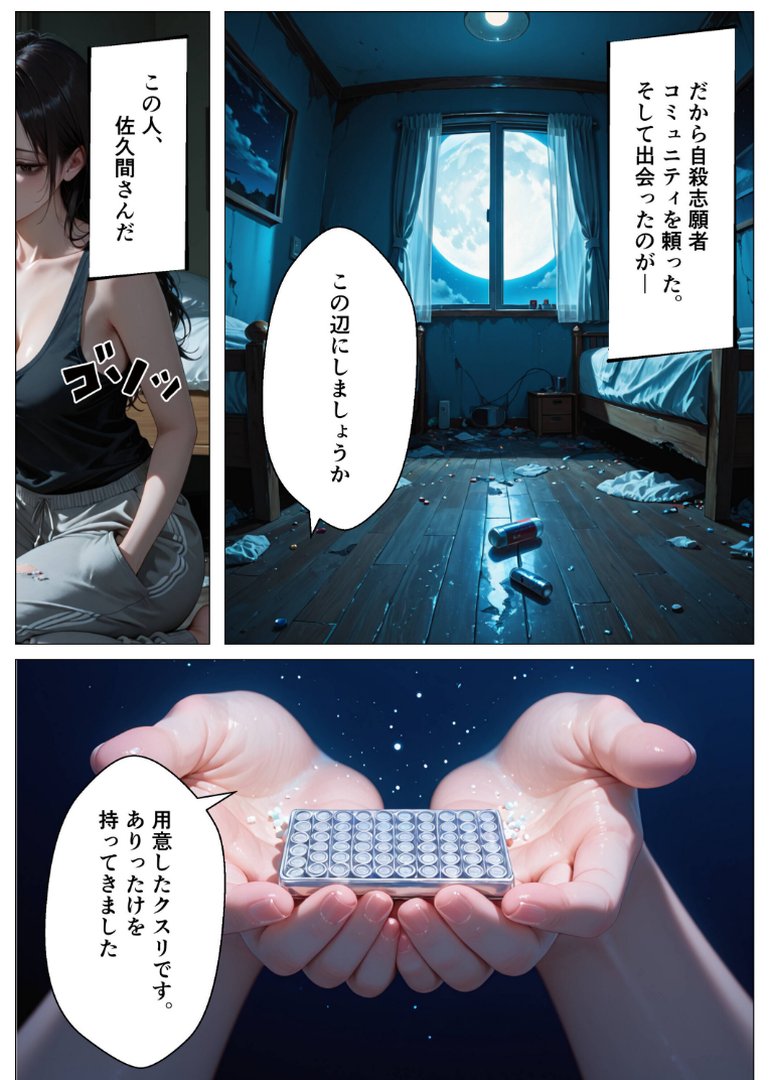 もう死ぬから好きに犯して【モザイク版】｜オナット製造｜エロ漫画 5ページ目