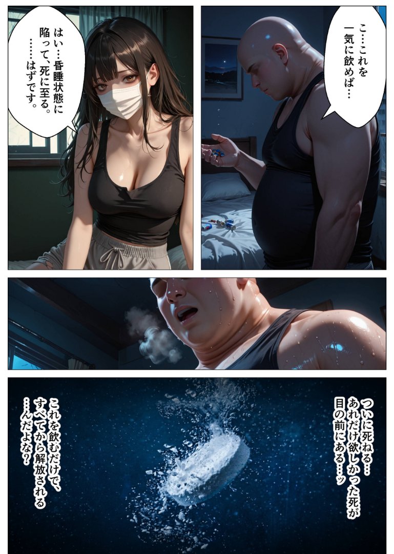 もう死ぬから好きに犯して【モザイク版】｜オナット製造｜エロ漫画 6ページ目