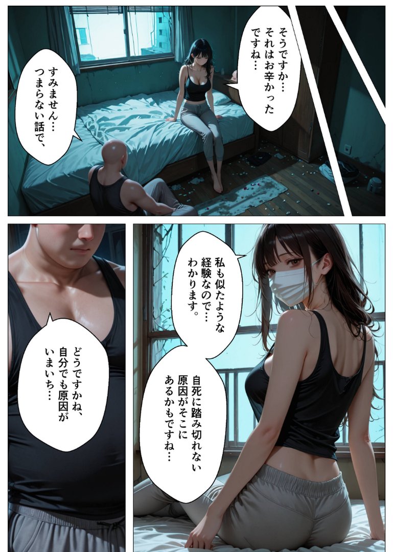 もう死ぬから好きに犯して【モザイク版】｜オナット製造｜エロ漫画 8ページ目