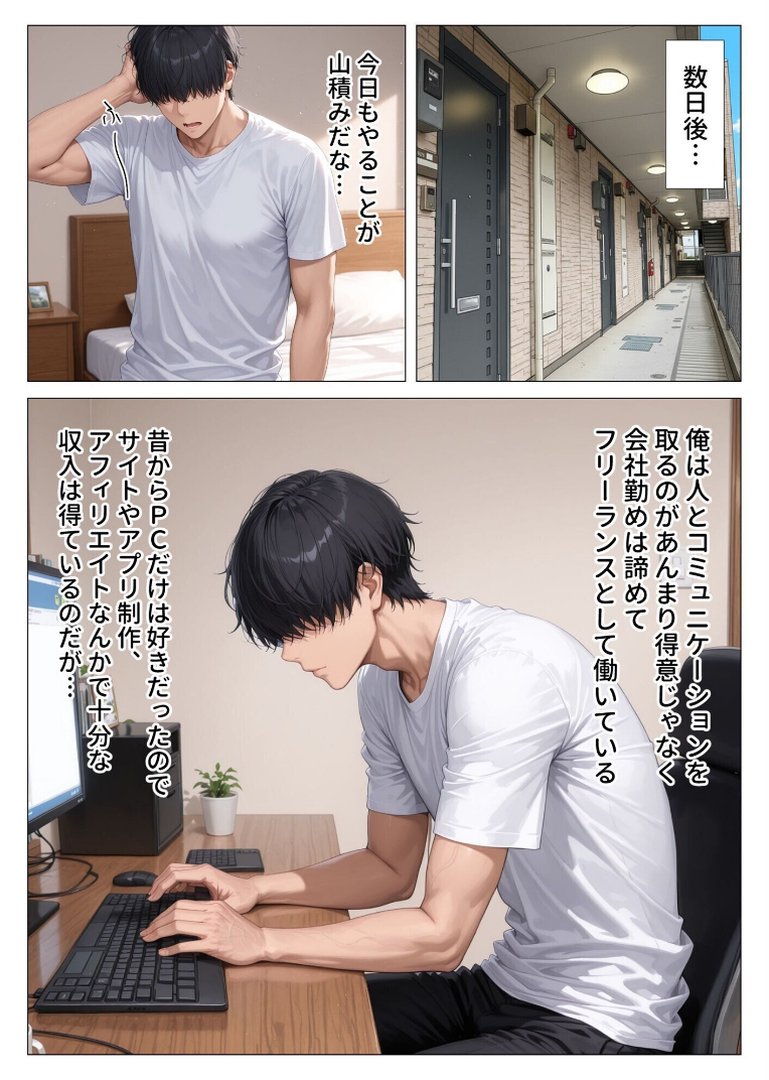 【エロ漫画】【棒消し版】人妻マンションの性活4 美巨乳黒ギャル人妻&むちむち清楚系人妻!昭和マ○コの搾精天国(人妻が薫る部屋)【b454cmow04769】 【棒消し版】人妻マンションの性活4 美巨乳黒ギャル人妻&むちむち清楚系人妻!昭和マ○コの搾精天国|人妻が薫る部屋|エロ漫画 10ページ目