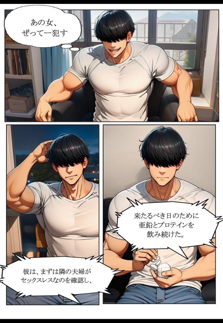 隣人ガチャSSRの人妻・片桐佳織（35）が寝取られるまでの話。【棒消し修正版】｜れっさーぱんだ。｜エロ漫画 10ページ目