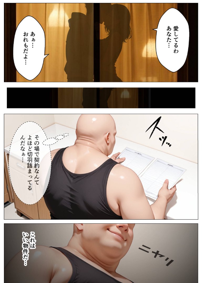 孕ませアパート 親子揃って完全に堕ちるまで【モザイク版】｜オナット製造｜エロ漫画 9ページ目