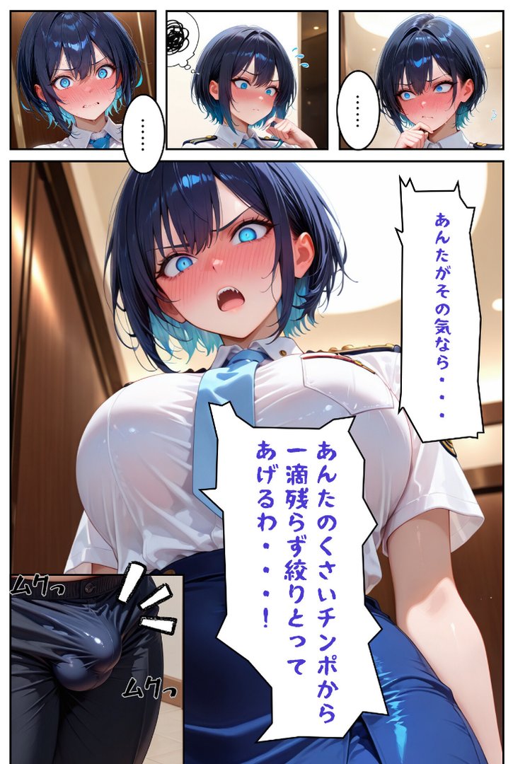 デリヘルを呼んだら性悪な上司が来た【モザイク版】｜オナット製造｜エロ漫画 10ページ目