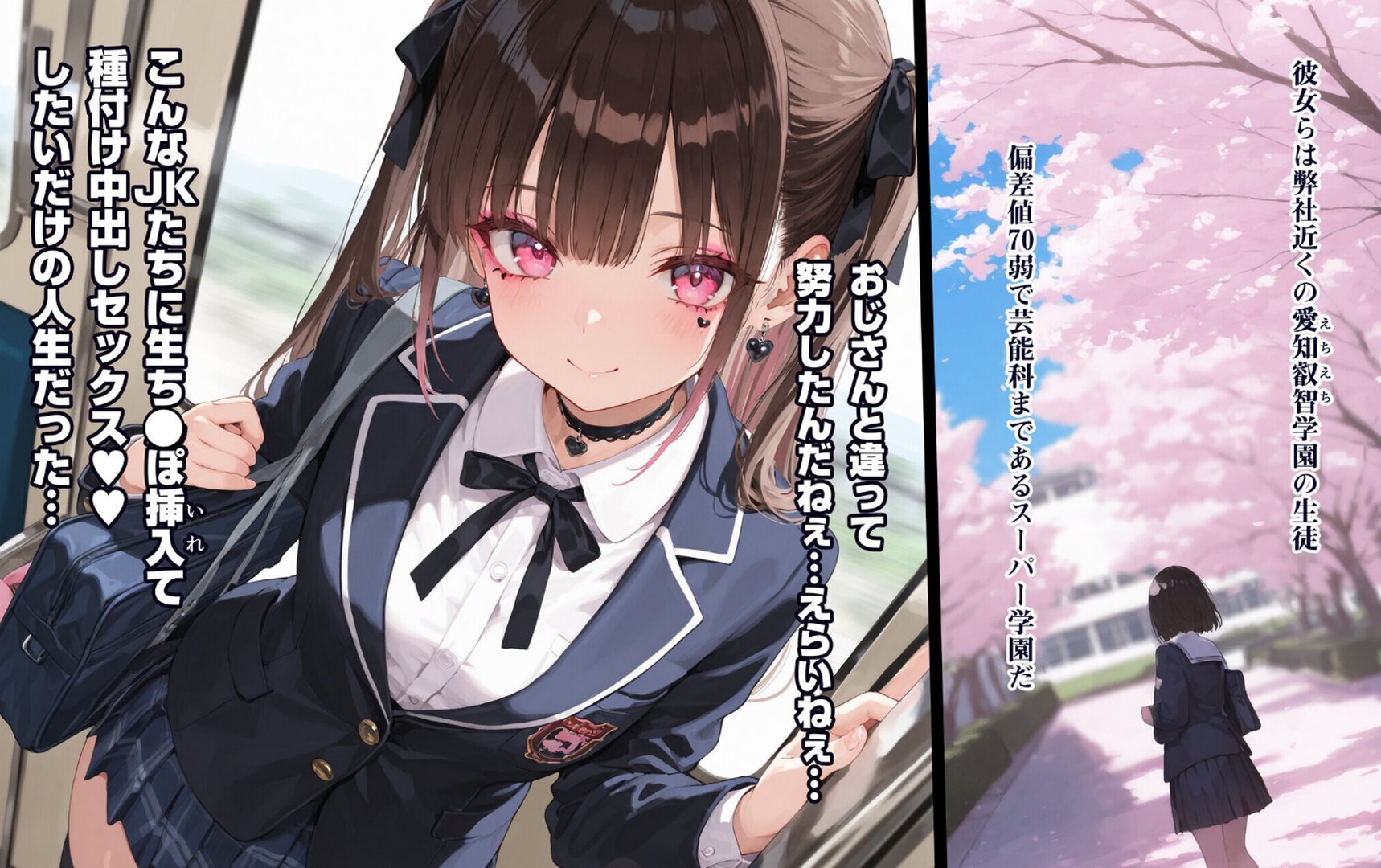 【エロ漫画】2年H組裏JKフーゾクやってま〜す◆【えちえち学園 愛乳祭】【白抜き修正版】(EchicalH)【s886atrlw01561】 2年H組裏JKフーゾクやってま〜す◆【えちえち学園 愛乳祭】【白抜き修正版】|EchicalH|エロ漫画 7ページ目