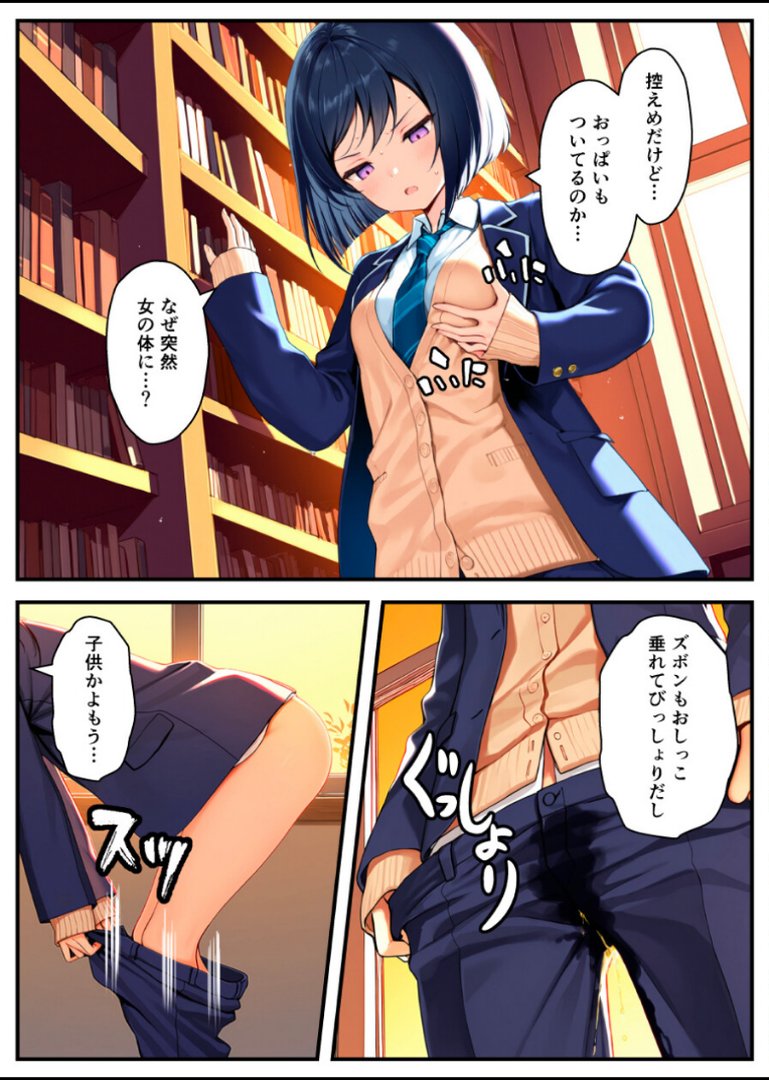 【エロ漫画】好きな子にフラれて女体化させられた生徒会長がマチアプで出会った同級生にメス堕ちする話【白抜き修正版】(悪魔ほろほろ)【s886atrlw01571】 好きな子にフラれて女体化させられた生徒会長がマチアプで出会った同級生にメス堕ちする話【白抜き修正版】|悪魔ほろほろ|エロ漫画 14ページ目